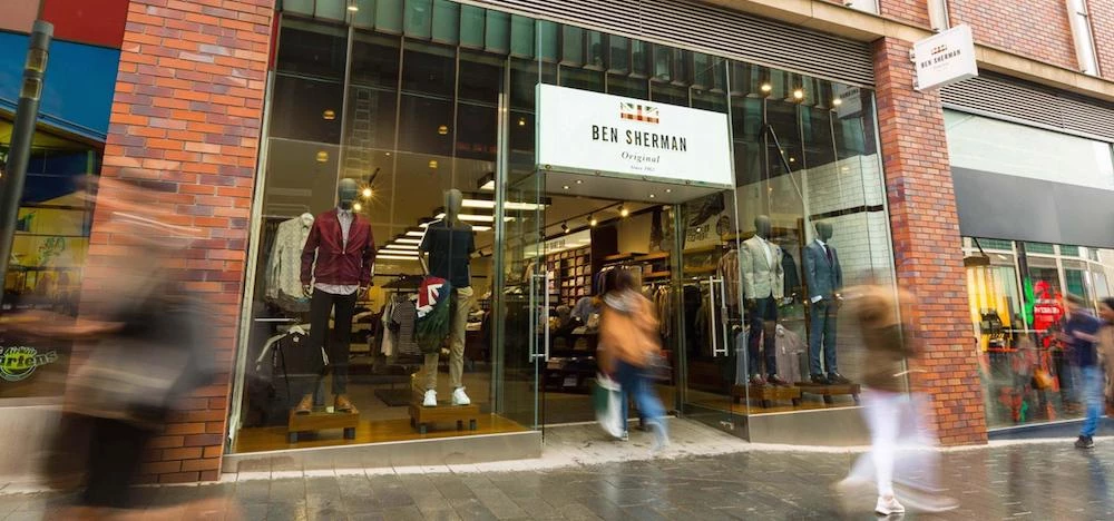 A Ben Sherman spokesperson said the opening represents 'an exciting step forward' for the brand