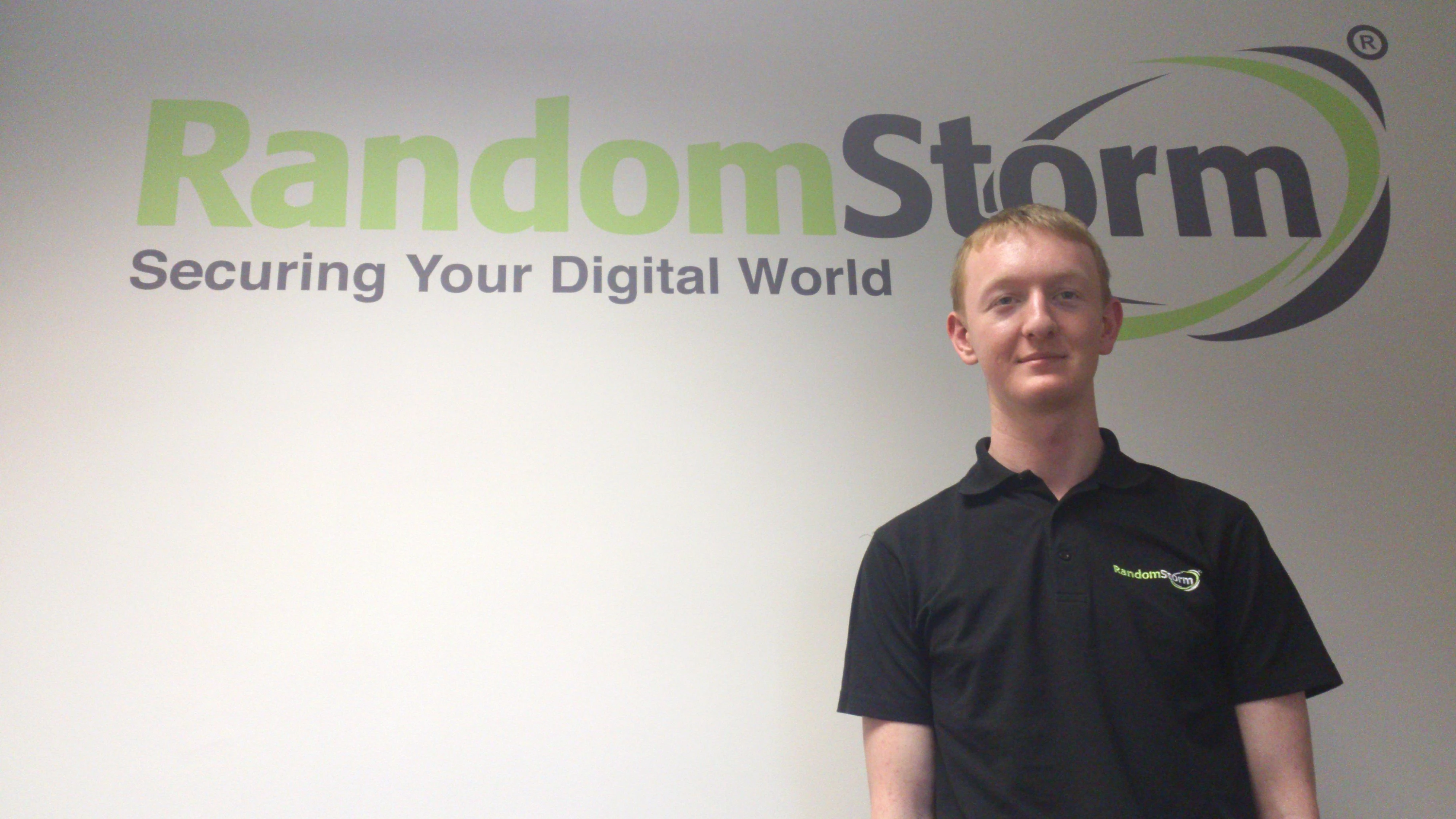 Scott Glossop, apprentice at ethical hacking firm RandomStorm