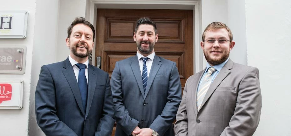 Chris Paddey, Stephen Lane and Brandon Rowlands.