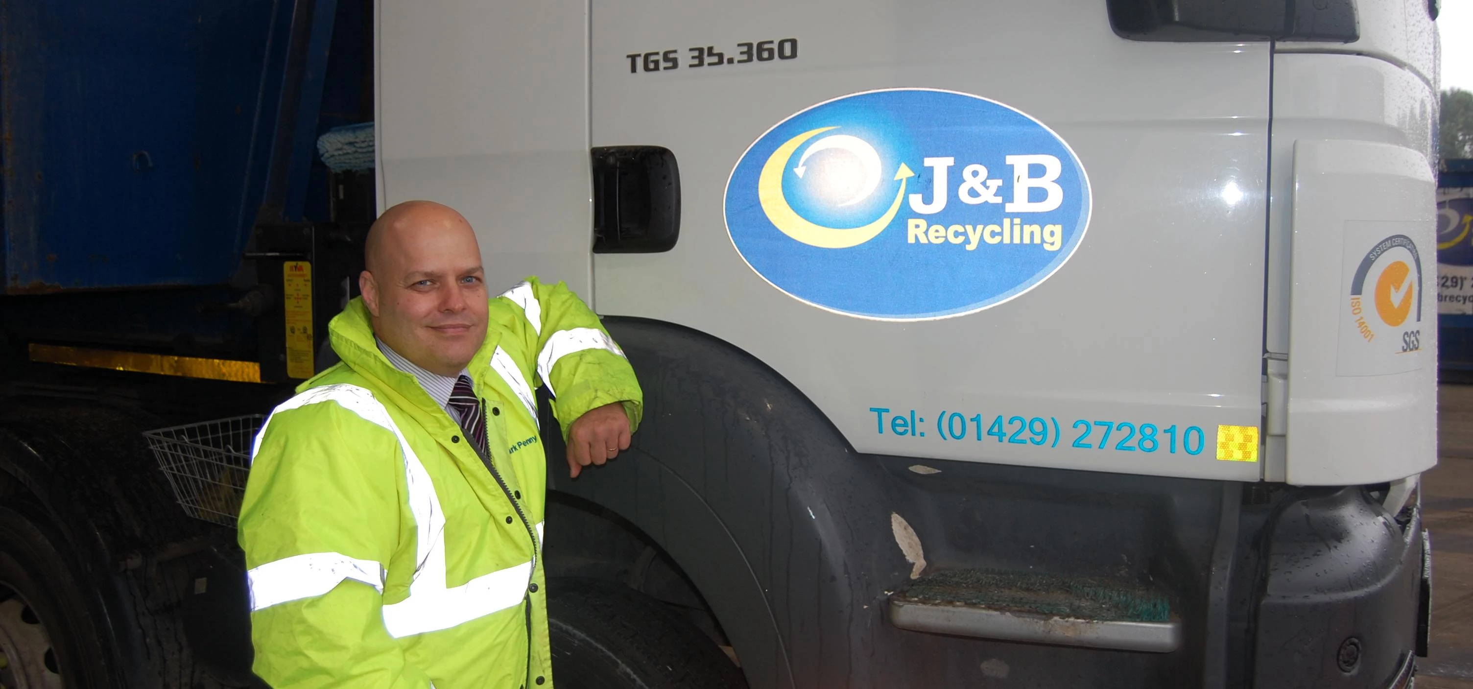 Mark Penny, Commercial Manager at J&B Recycling