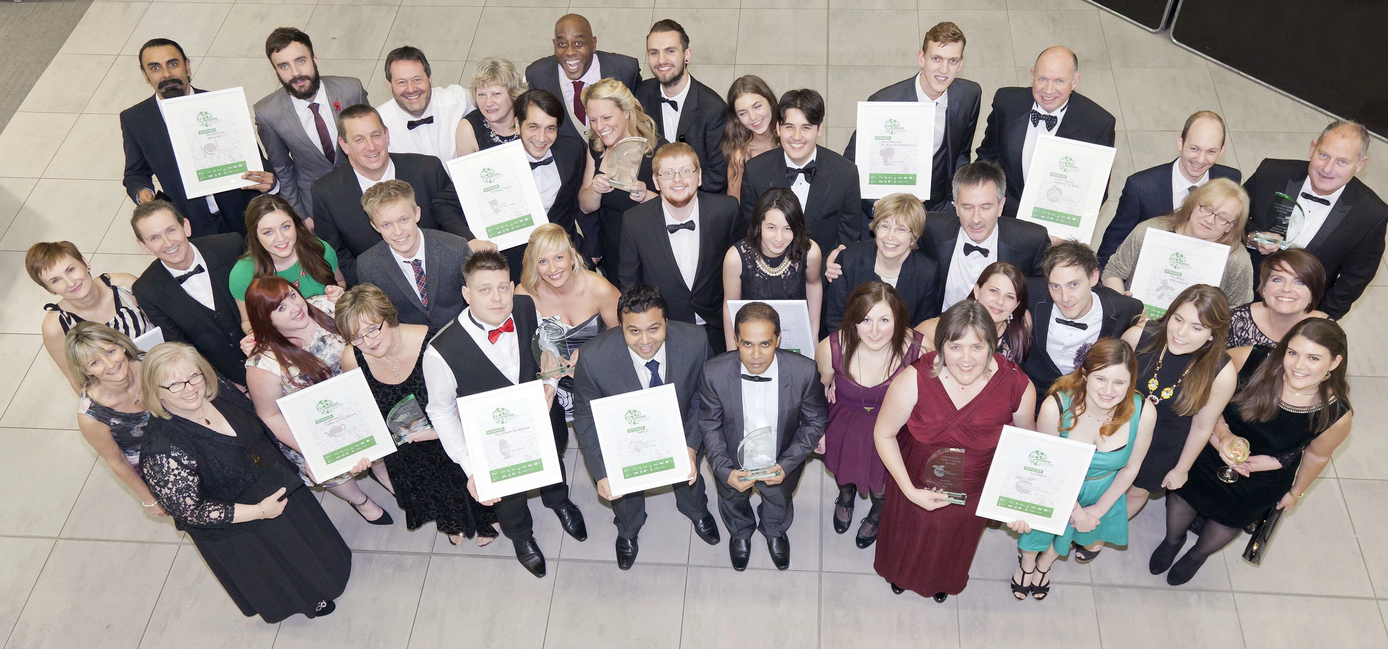 Winners fro last year's Chesterfield Food and Drink awards