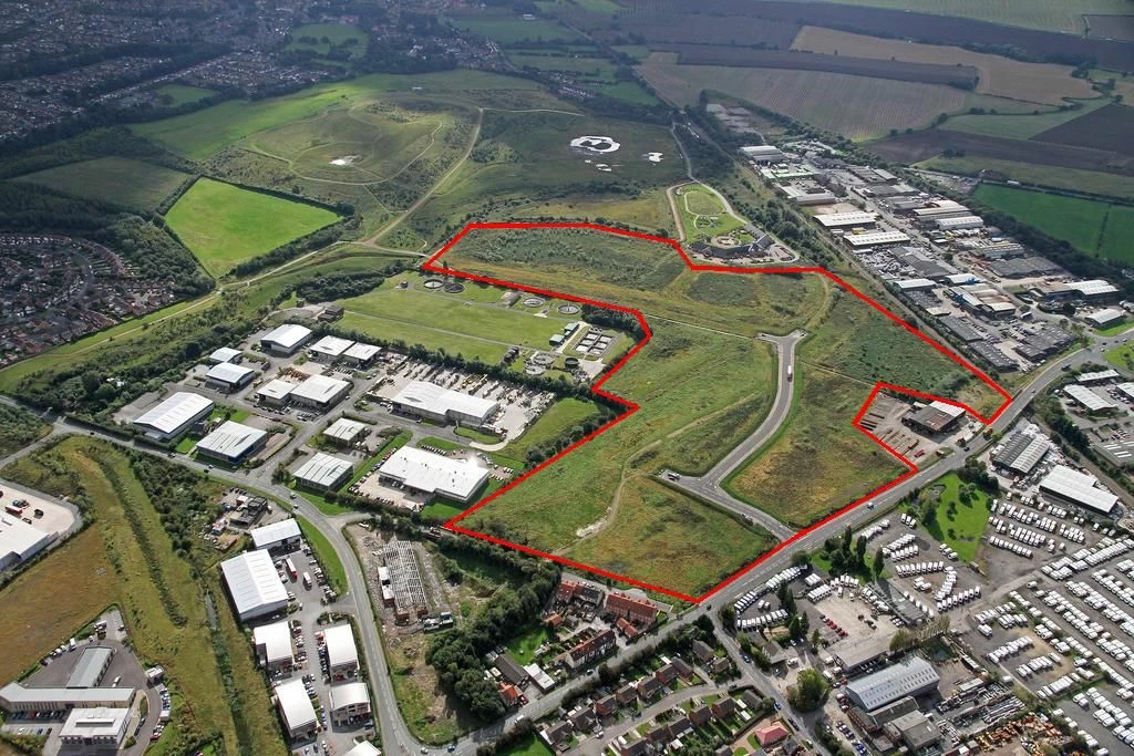 Todwick Road site aerial
