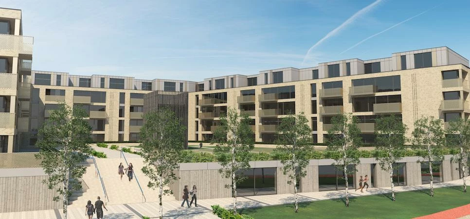 Artist's impression of the new Victoria Way site in Ashford.