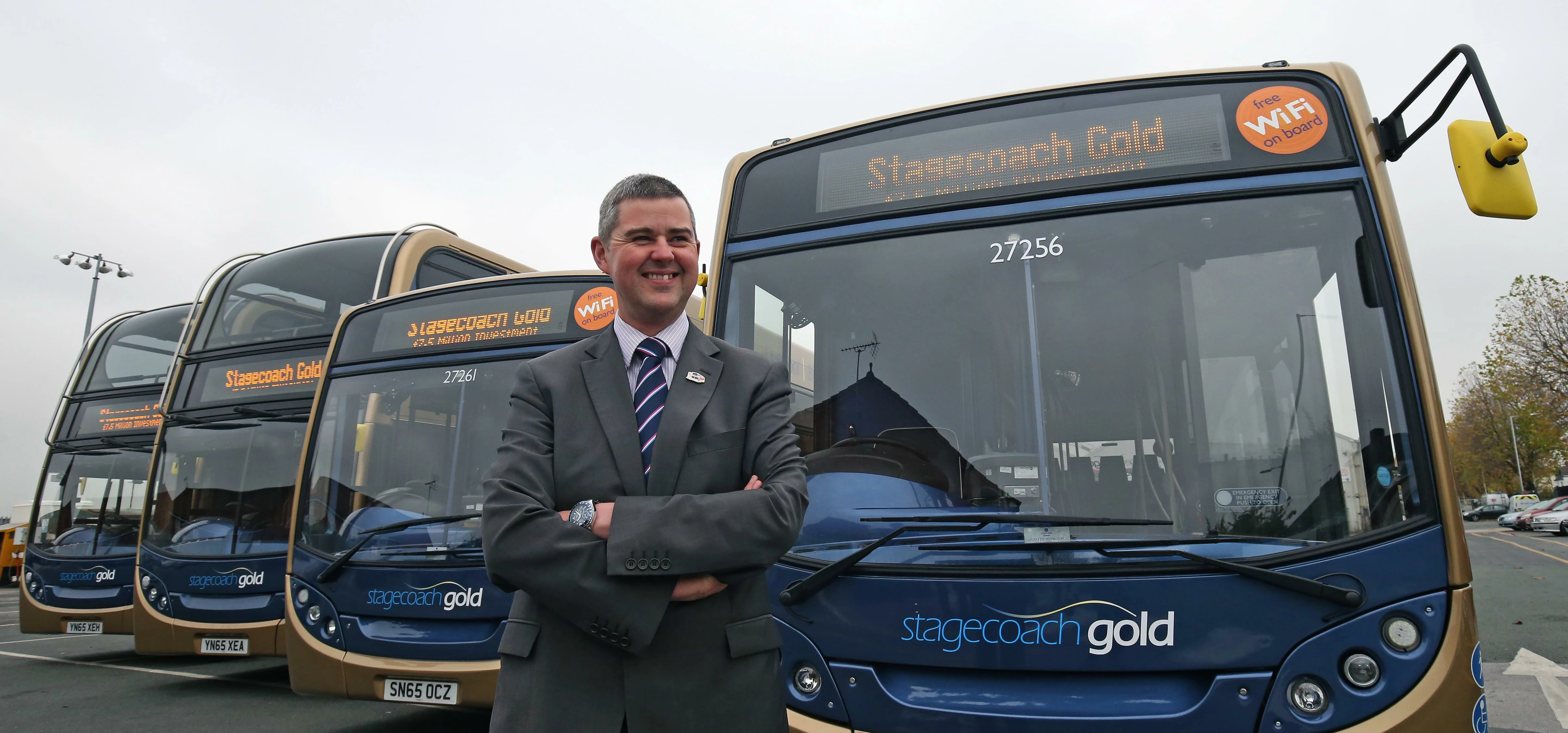 Rob Jones, Stagecoach's new Managing Director of Merseyside and South Lancashire.