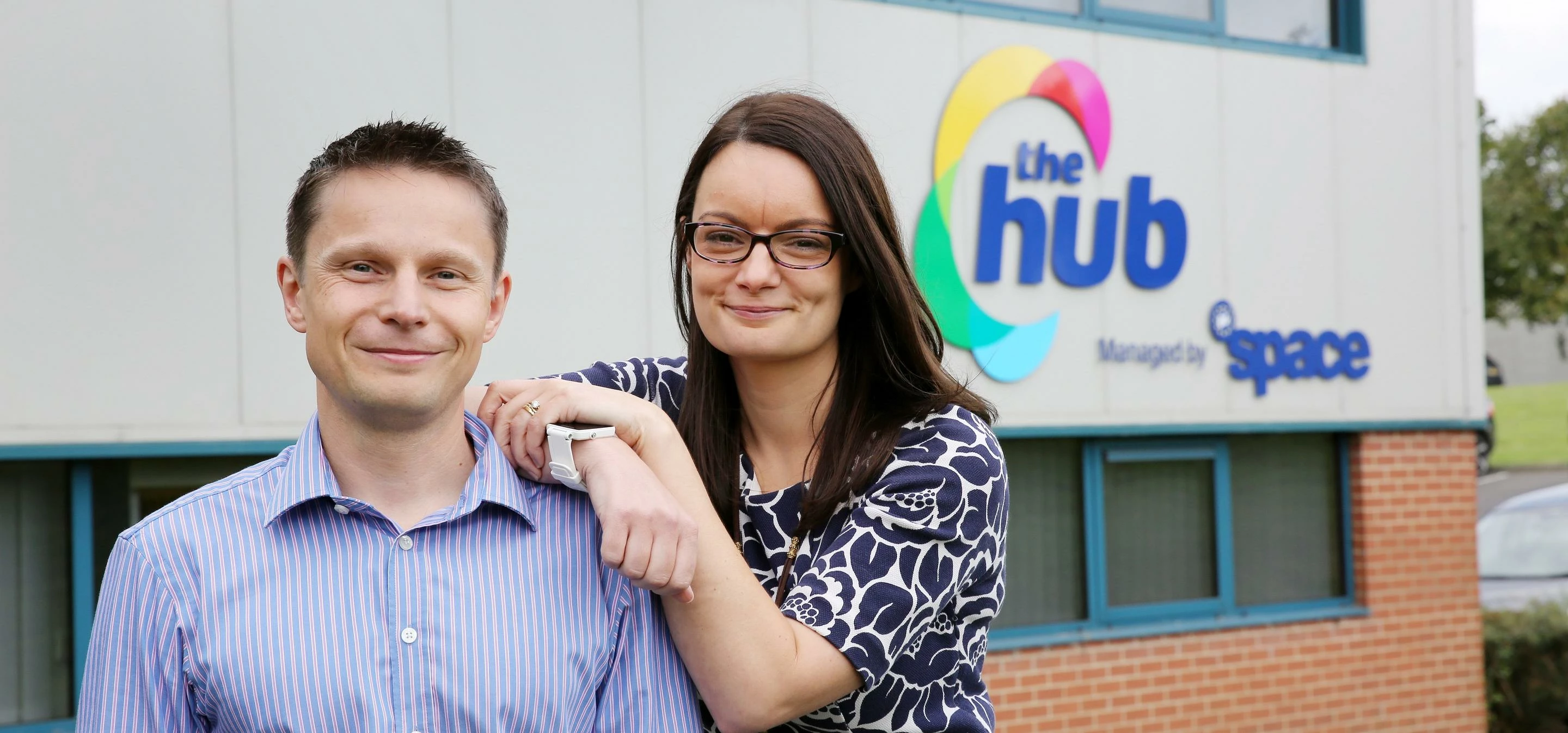 Stephen and Julie Relf of Applause Accountancy who have moved their business from home to The Hub in