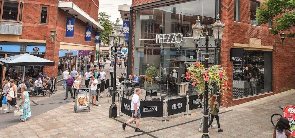 Restaurant chain Prezzo is one new addition to the shopping complex