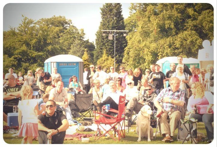 Crowd at Chase Park Festival 2011