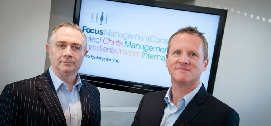 Left to right - Focus Management Consultants Limited Co-Founders Michael Staniland and Stephen Jones