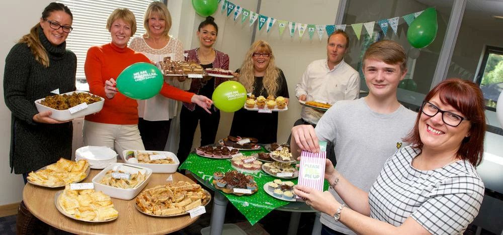 The World's Largest Coffee Morning at Barratt Yorkshire West divisional offices