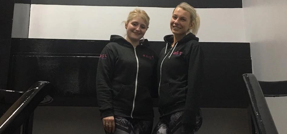 New owners of Club Zest Ladies Leisure in Fulwell, Holly Donaldson and Jennie Moyse
