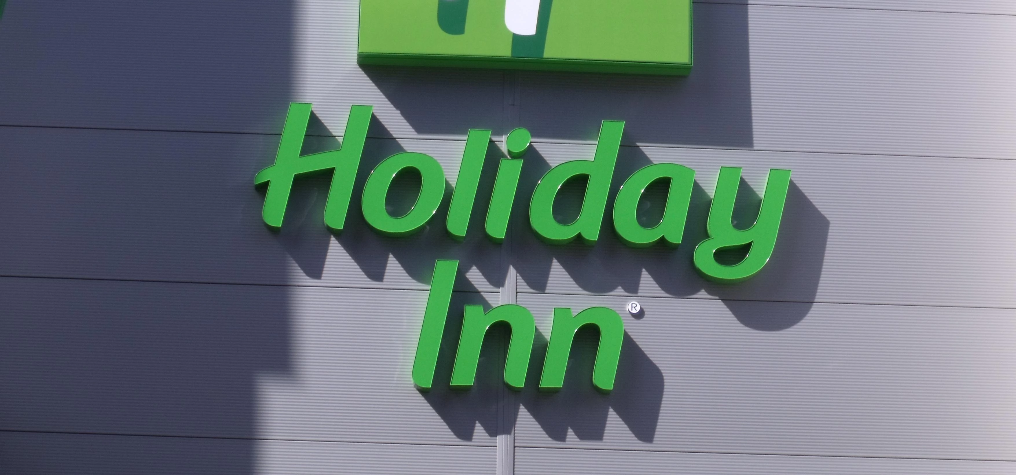 Holiday Inn - sign from Hill Street, Birmingham