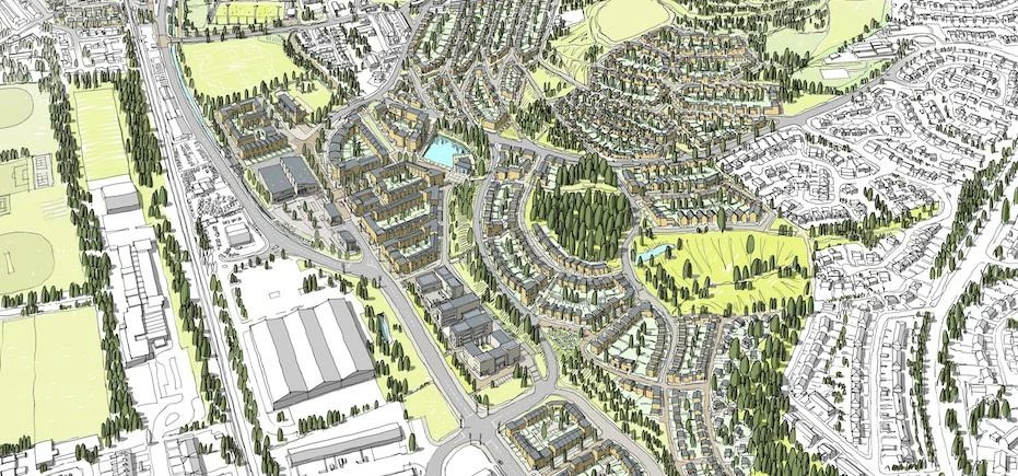 The £150m New Bolton Woods in Bradford has been given the green light. 
