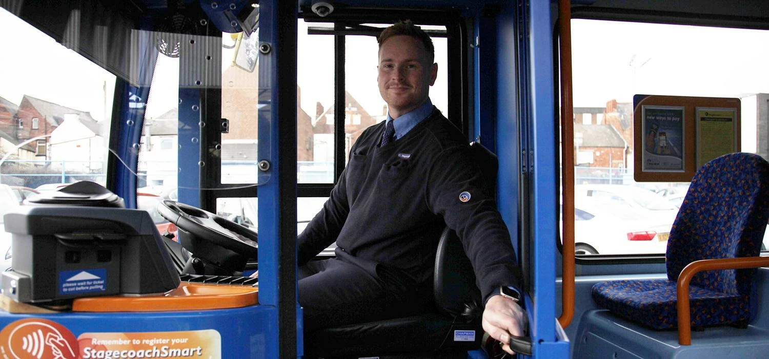 Sunderland bus driver Michael Emmet has achieved the gold standard for Fleet Elite for the first tim