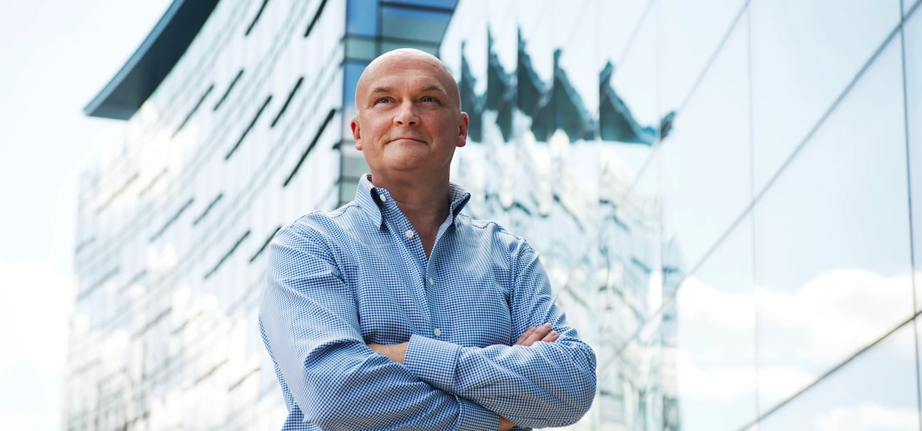 The Landing's CEO, Jon Corner