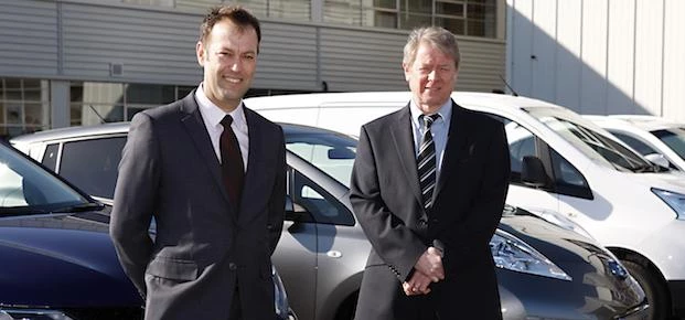 l to R: Paul Butler, chief executive of NEAA and Kevin Fitzpatrick, chair of NEAA and Vice President