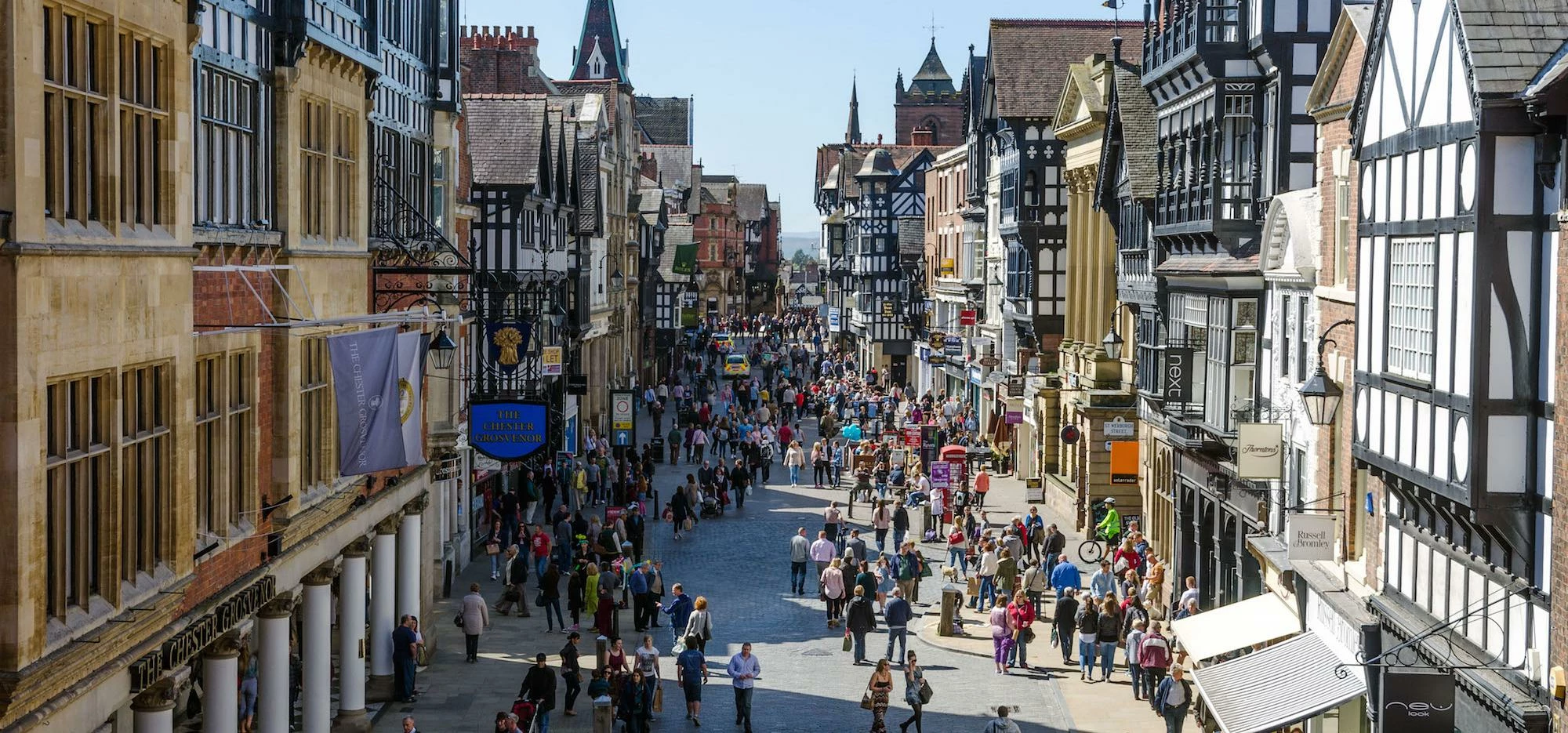 Chester city centre saw a 13 per cent rise in year-on-year footfall during July with more than 1.8 m