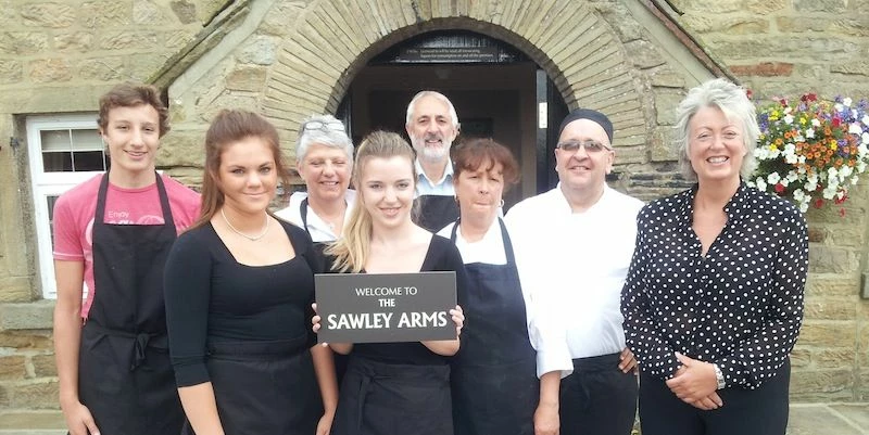 Staff at Sawley