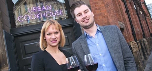 Tim Coulston, managing director of Violet Hospitality with Gemma Payne, NatWest relationship manager