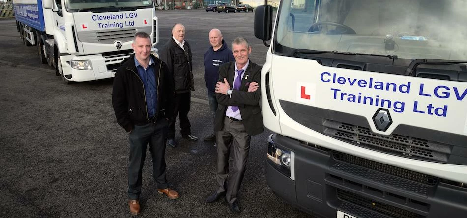 Dan has now launched his own business, Cleveland LGV Training Ltd, and he’s   creating jobs for othe