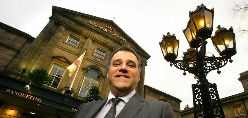 Antony Michaelides, owner of The Assembly Rooms, Newcastle
