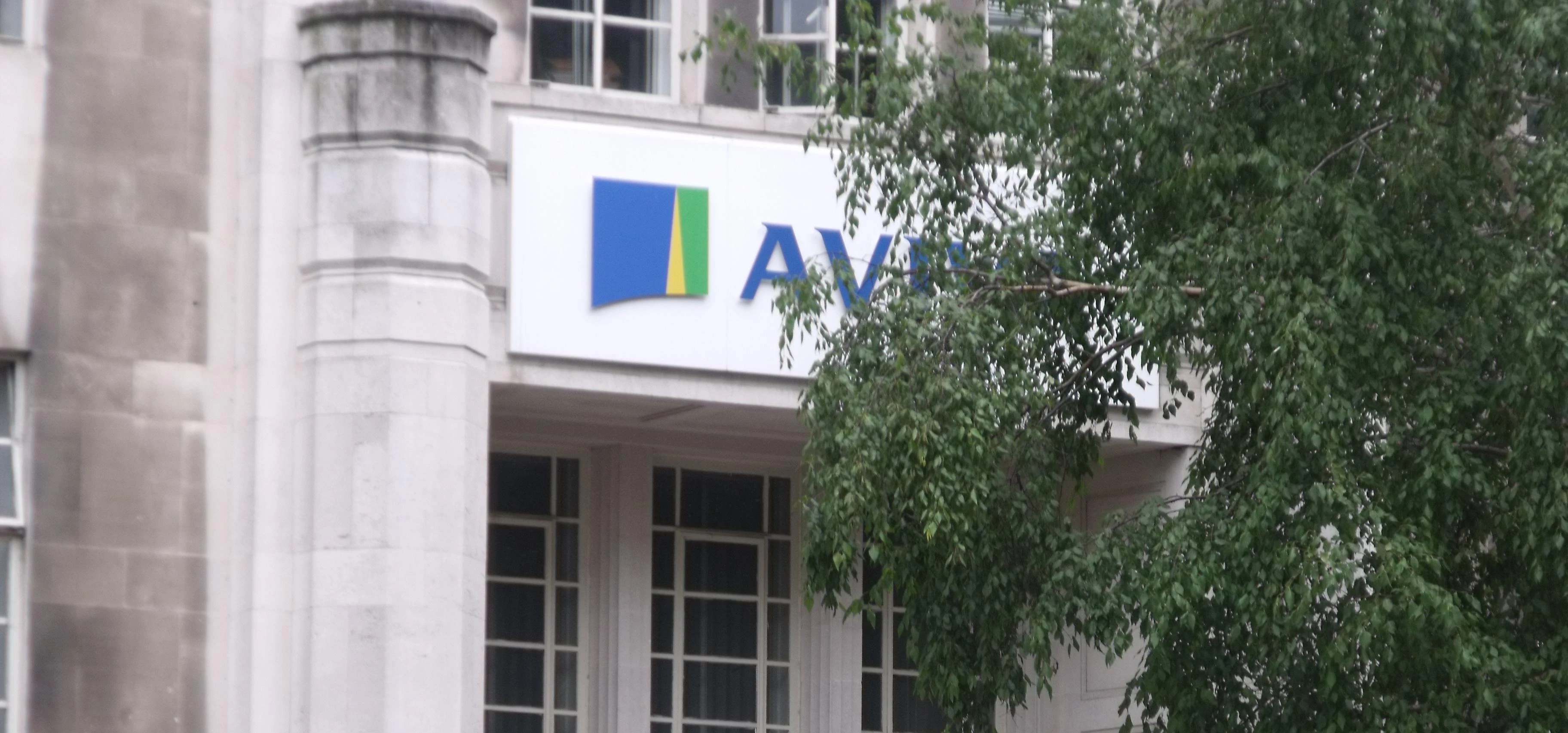 Lombard House, Great Charles Street Queensway - Aviva - signs