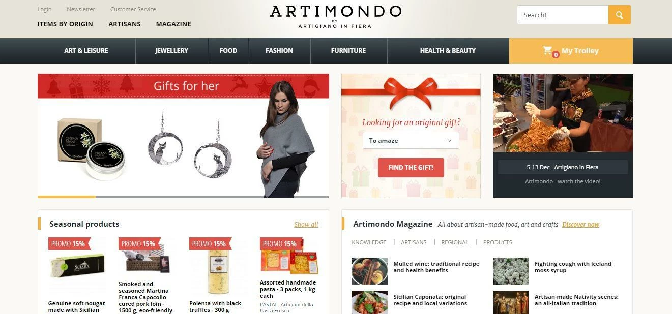 Artimondo Launches New Design