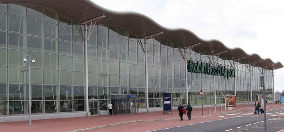 Doncaster Sheffield Airport. Photograph: Wikipedia/Dbertman. 