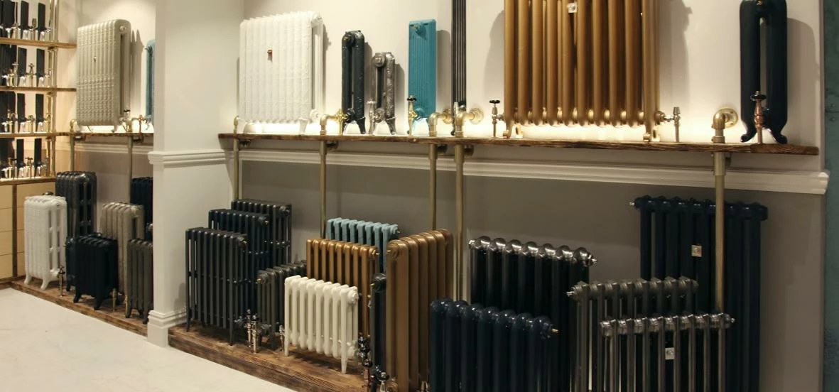 Castrad's range on display in its new showroom on Fulham Road.