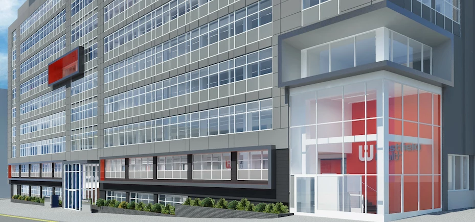 The new look Milton House, which will be completed in the summer of 2016.