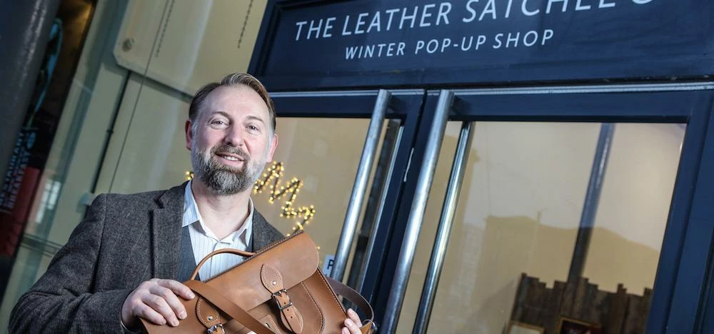 The Leather Satchel Co MD Keith Hanshaw