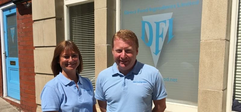 Directors Cath Hough and Steve Loake, Direct Food Ingredients