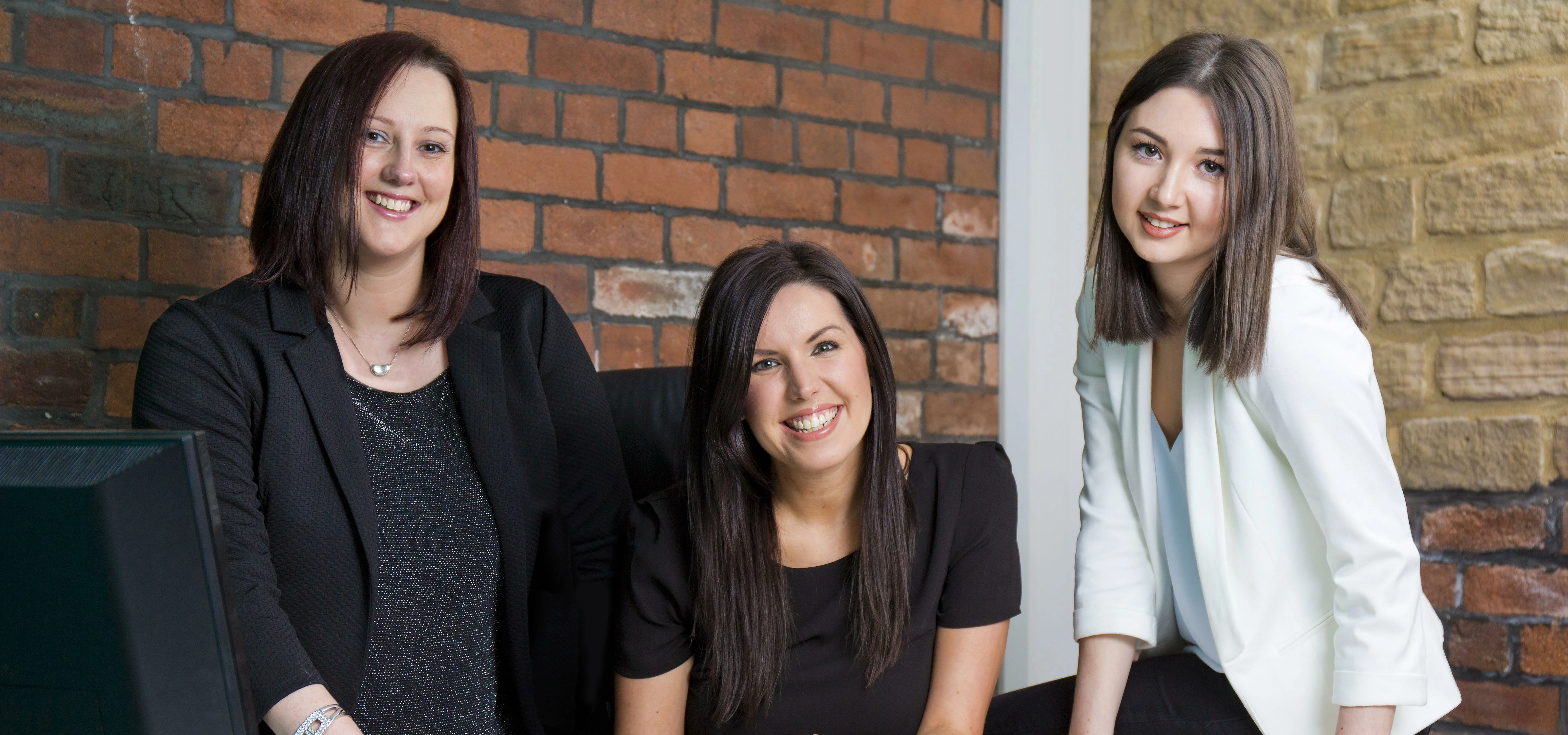 The Scriba team: Louise Jaggar, Katie Mallinson and Amy Byram