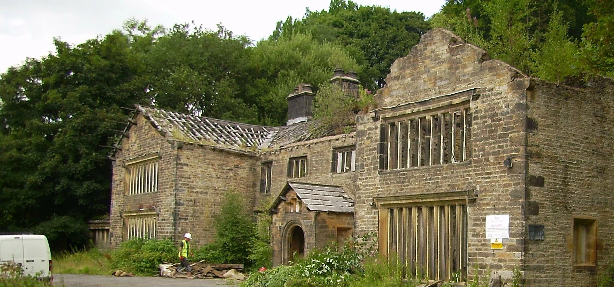 Before image of Holme Hall Manor