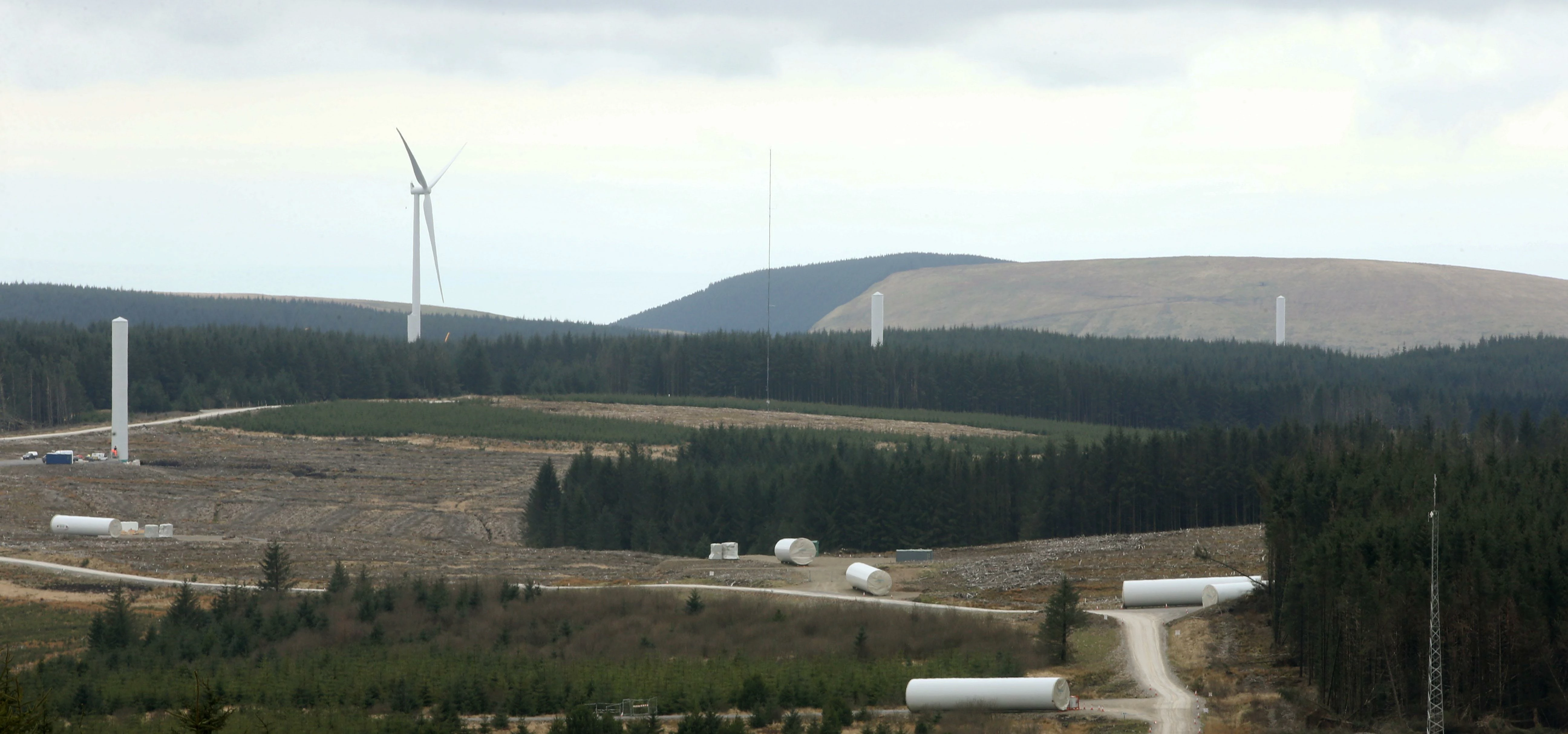 Pen Y Cymoedd wind farm. 