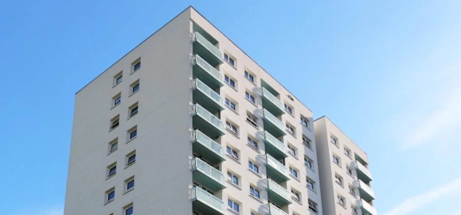 One of Villages Housing Association's tower blocks