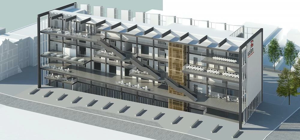 A CGI of the new centre