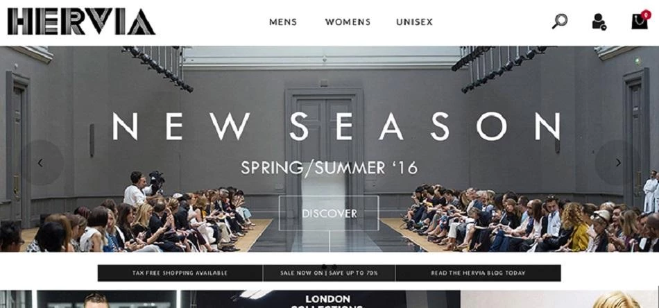 New Website Launch for Hervia