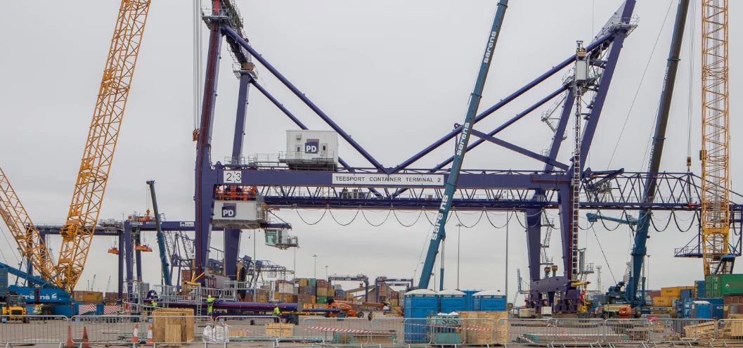 Co-financed by the European Union's Connecting Europe Facility, the crane will be situated in Teespo