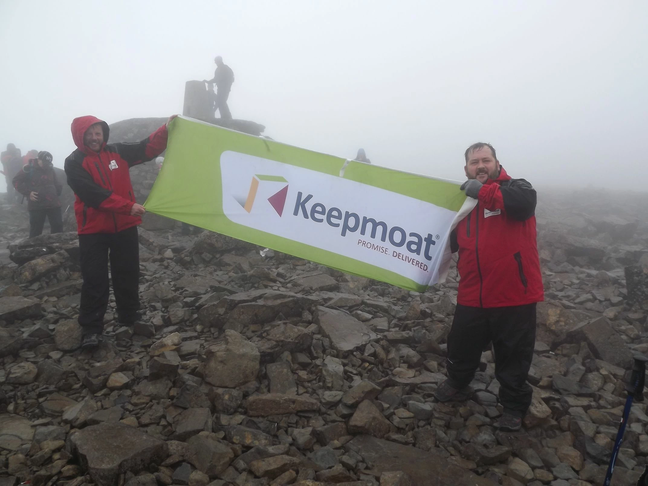 Keepmoat duo climb Ben Nevis for Macmillan Cancer Care 2 lower res