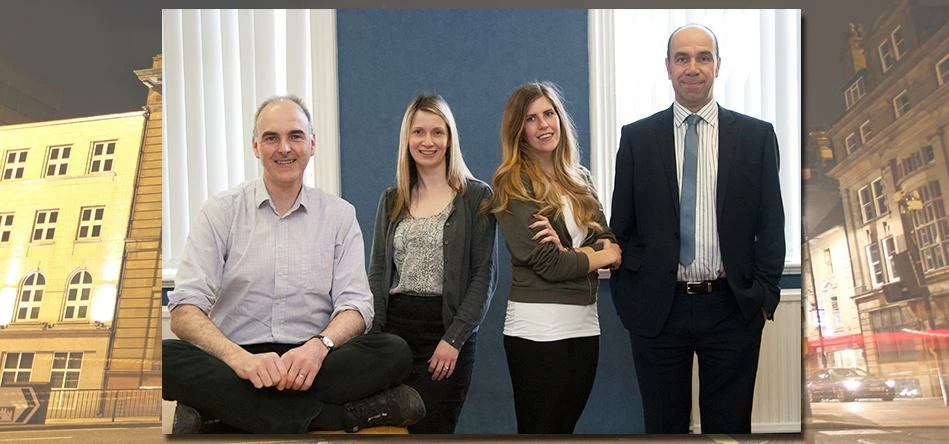 Tim Berg, Claire Devapal, Alexandra Withers and Paul Earnshaw of Short Richardson & Forth Solicitors