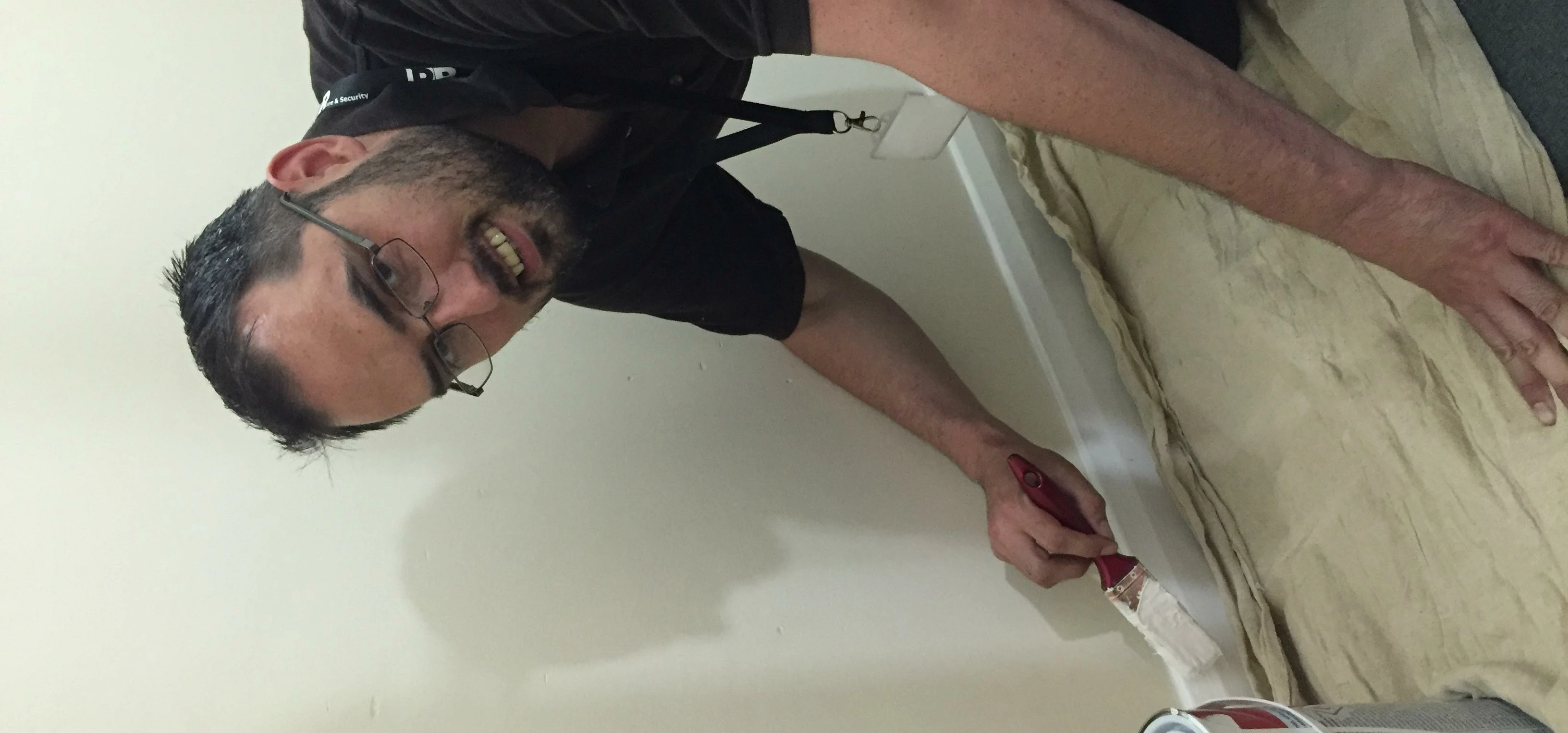 Scott Greenwood happy at Work