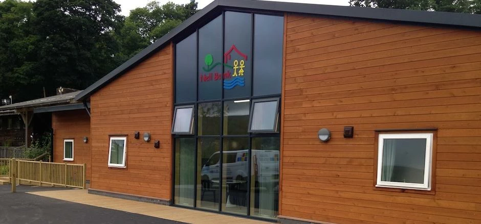 Nell Bank outdoor learning centre in Ilkley. 