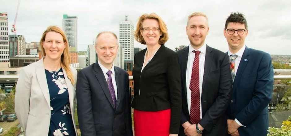 Northern Powerhouse Rail host Sara Gilmore, with panelists Tom Riordan, Leeds City Council, Susan Hi