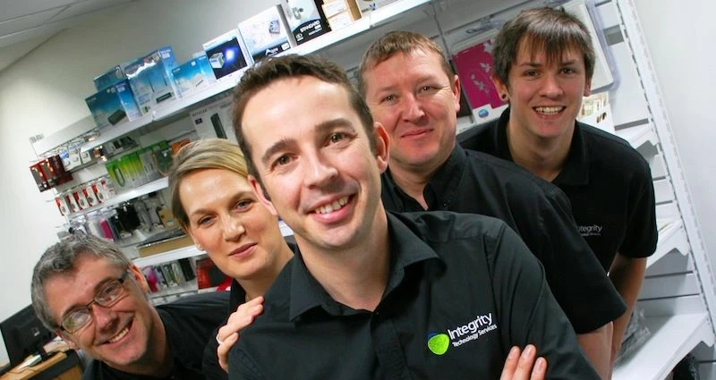 Jon Place and the team