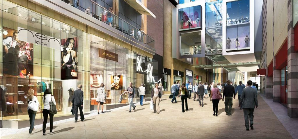 How Albion Street will look