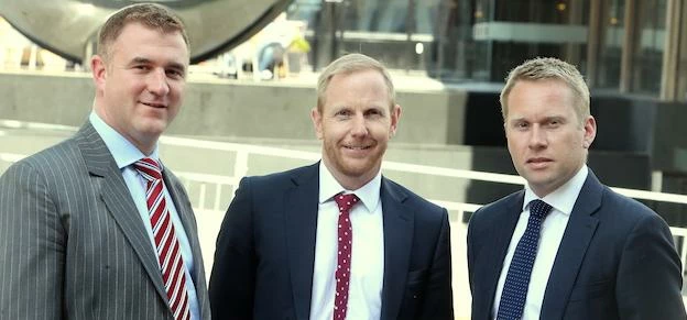 (L-R) Partner/co-founder of Sheffield-based CPP, Roger Haworth, director Sean Bremner and CPP partne