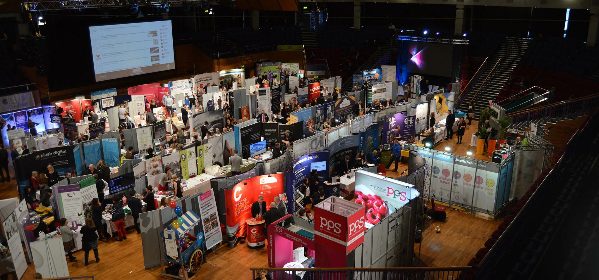 Lancashire Business Expo 2016 at the Guild Hall in Preston