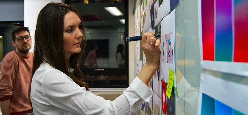 The Incredibull team working on the Acuity rebrand