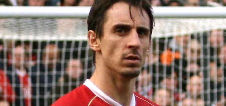 Former Man United star Gary Neville, co-owner of e3creative. Image: Austin Osuide - Wikimedia Common