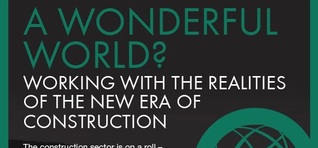 working with the realities of the new era of construction